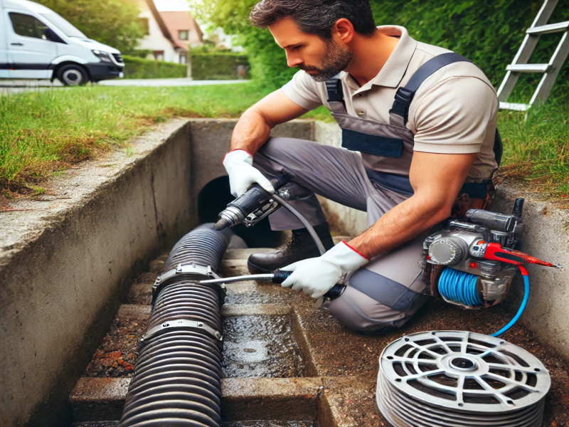 لوله بازکنی در لنگرود