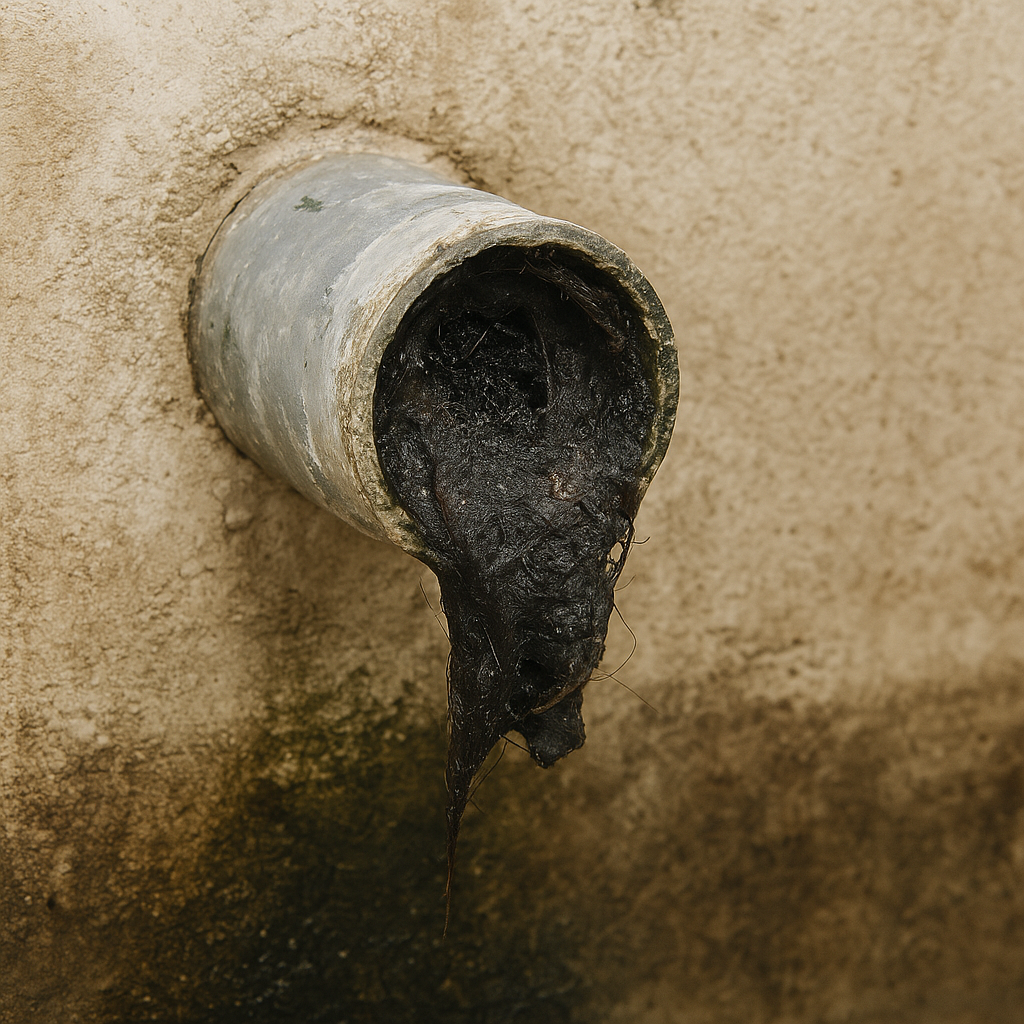 نوع مواد مسدودکننده در لولههای فاضلاب