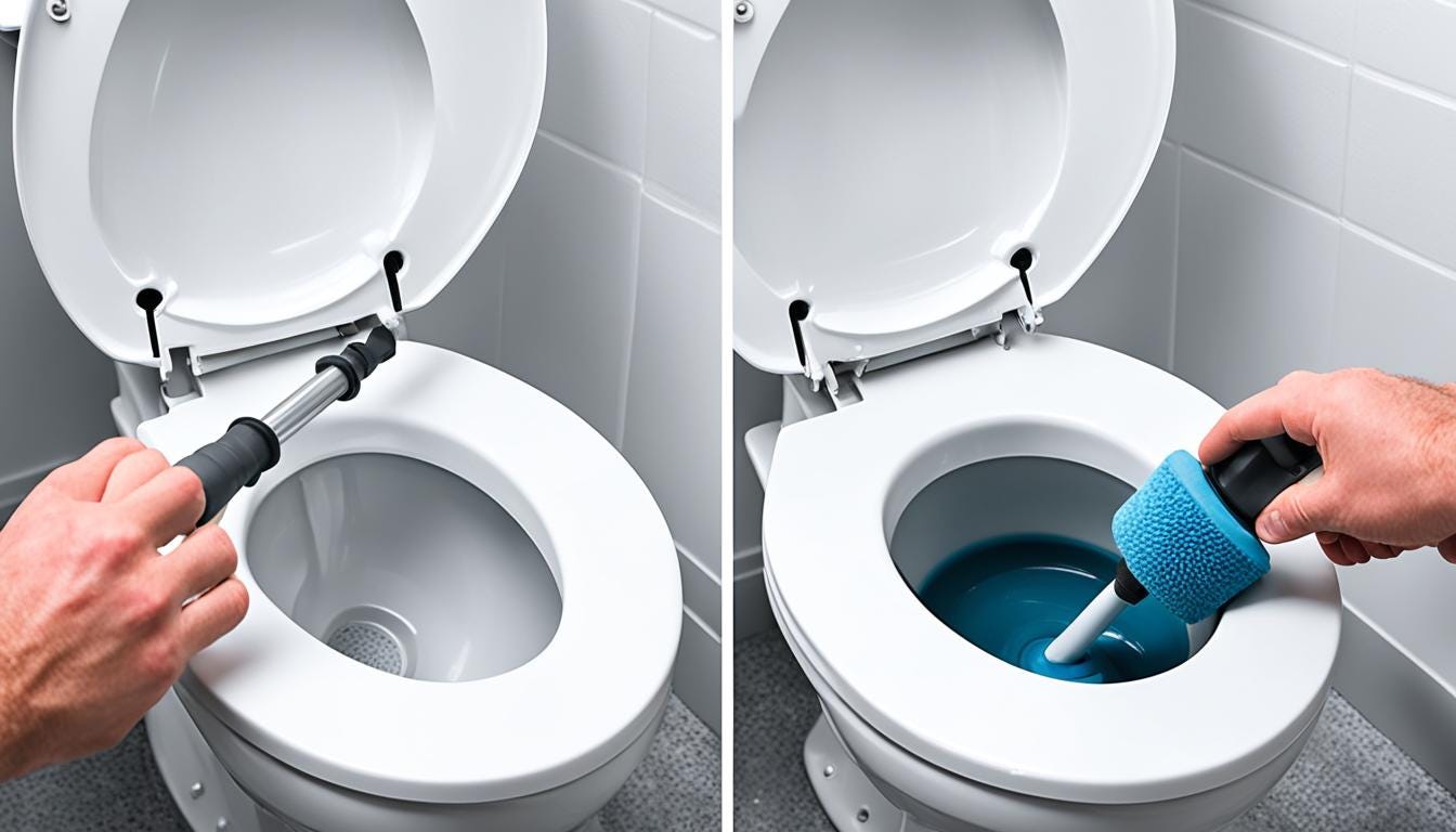 ورود چربی و کف صابون به مسیر فاضلاب توالت